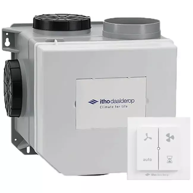 Itho Daalderop CVE-S ECO SE 325 m³/h + fuktsensor + RFT-N Auto control - euro-kontakt
