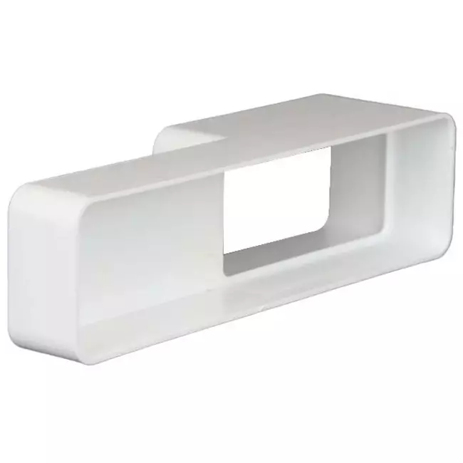 Rektangulär reducerare av plast - 220X55 mm till 110x55 mm - KS25-15