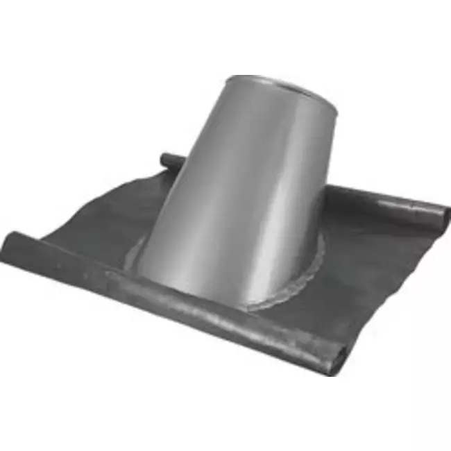 Blyplatta för rör med diameter 600 mm INOX