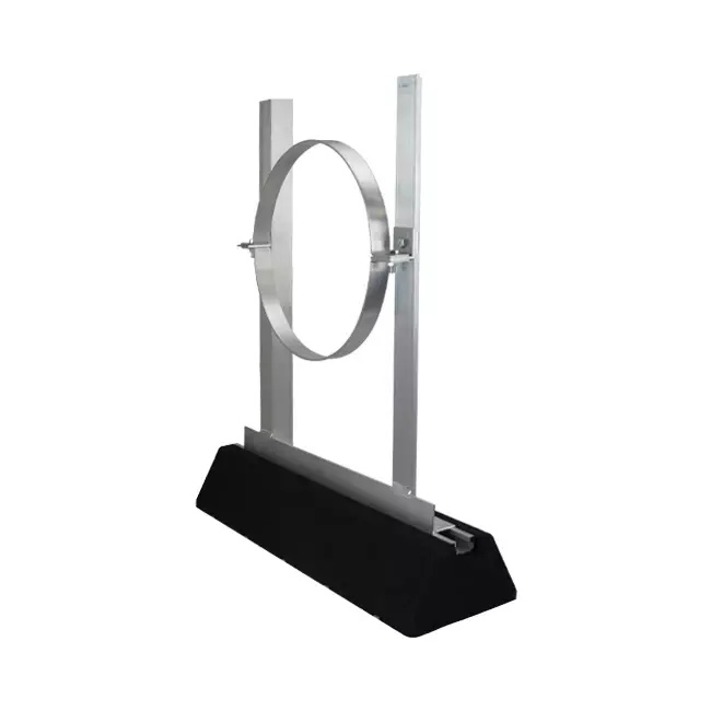 Aluminium takkonsol för spirorör diameter 315 mm