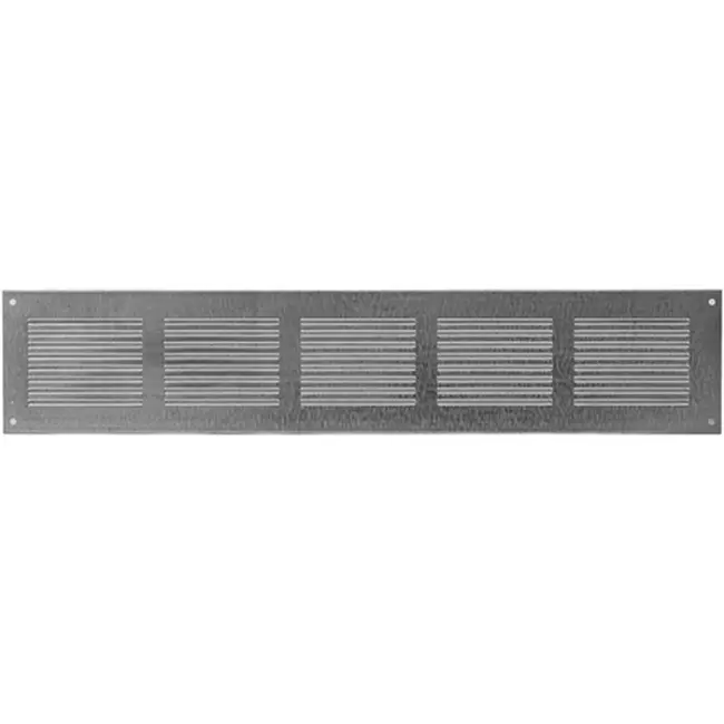 Rektangulärt spårgaller, metall 500x100 zink - MR5010ZN