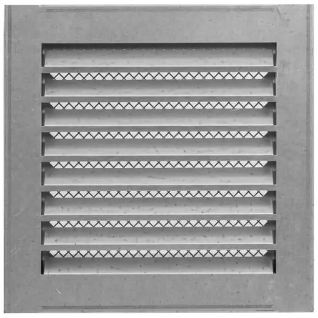 Industriellt metallgaller, zink 200 x 200 mm - MRF2020Zn
