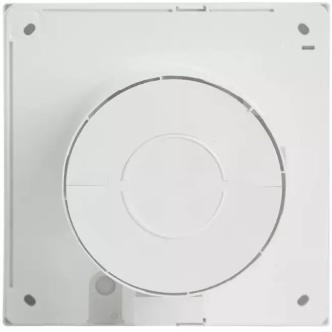 Tystgående badkamerventilator Mute Ø 100 mm - Timer och fuktsensor - Vent Axia Mute 100 HTN