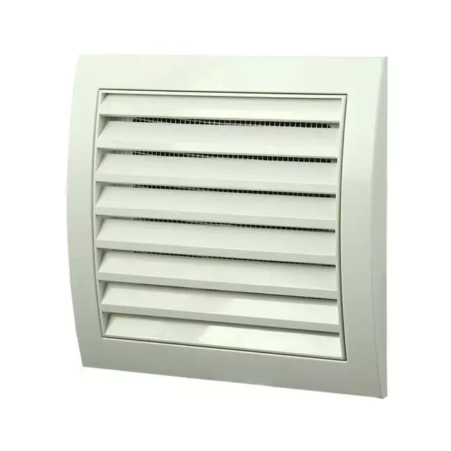 Väggaller 150x150, vit  - N10