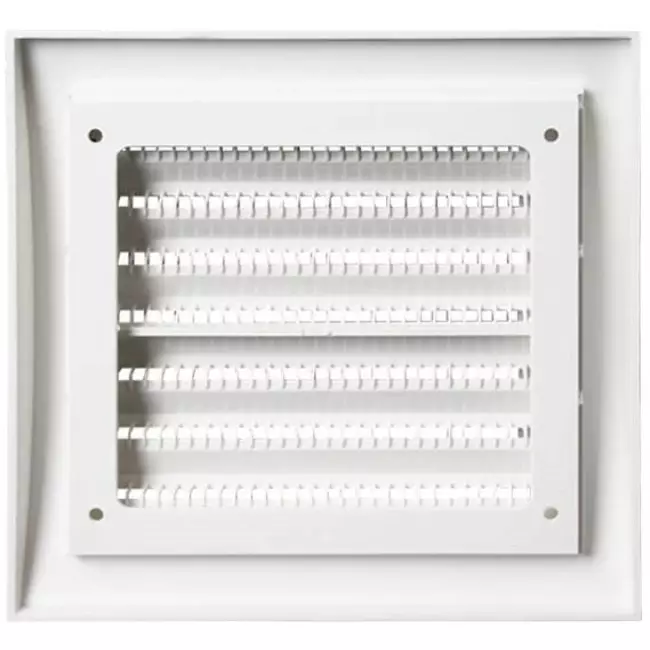 Väggaller 150x150, vit  - N10