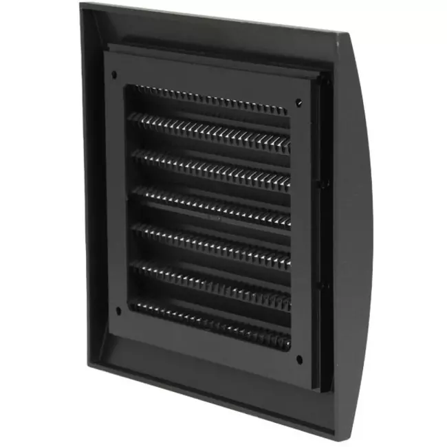 Väggaller 150x150 mm antracit - N10A