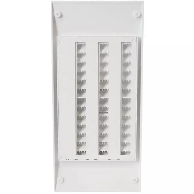 Justerbart väggaller 300x140, vit  - N30R