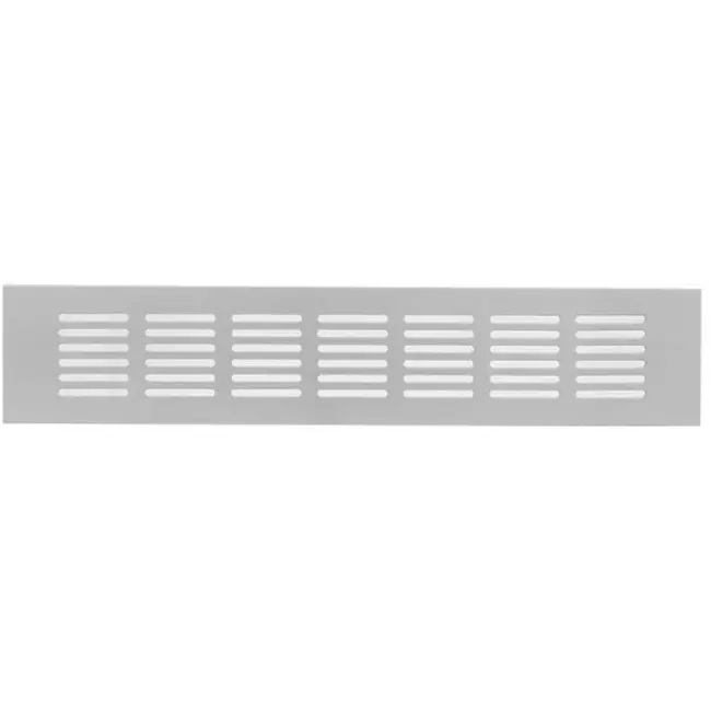 Sockelgaller i aluminium - silver L=300 mm x H=60 mm - RA630S