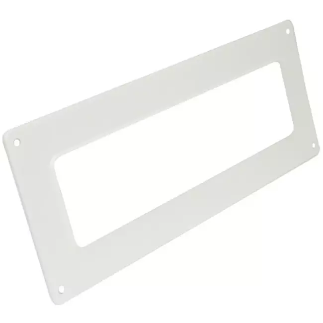 Rektangulär väggfläns av plast 220X55 mm - KF25