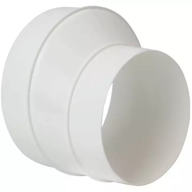 Rund reducerare av plast 125 mm till 100 mm - AP125-100