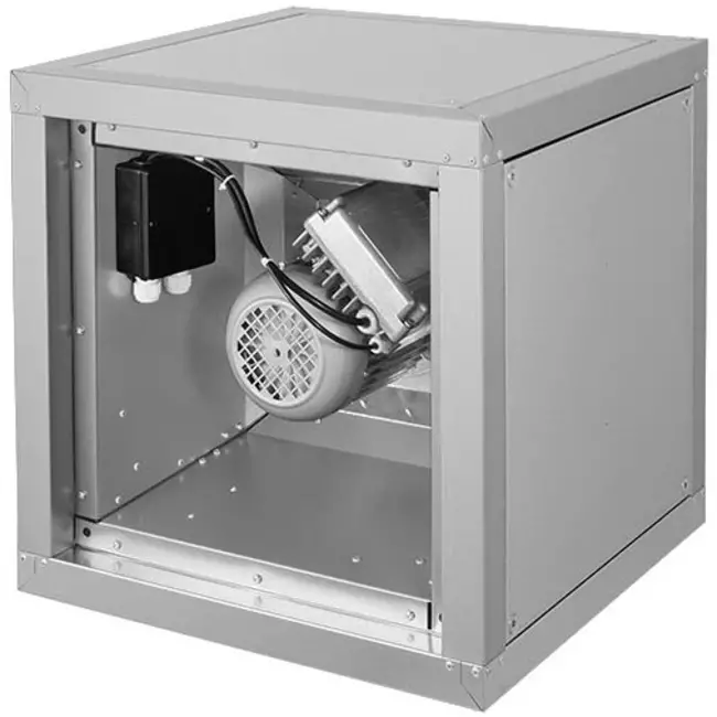 Boxfläkt med motor utanför luftflöde - MPC 355 EC T30