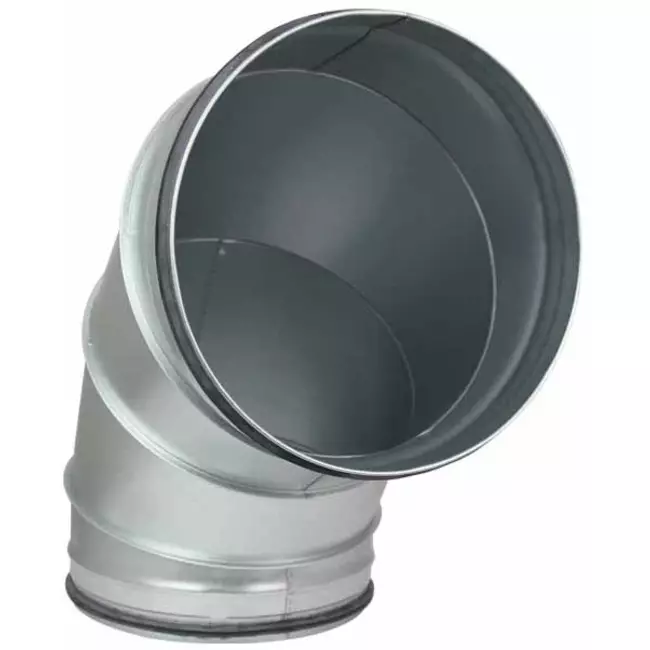 Rund spiralböj 90° Ø 250 mm till spiralrör