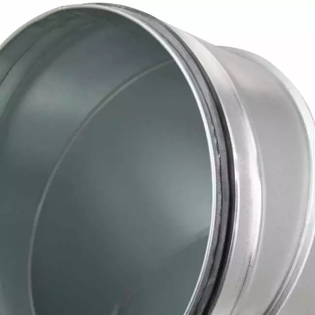 Rund spiralböj 90° Ø 250 mm till spiralrör