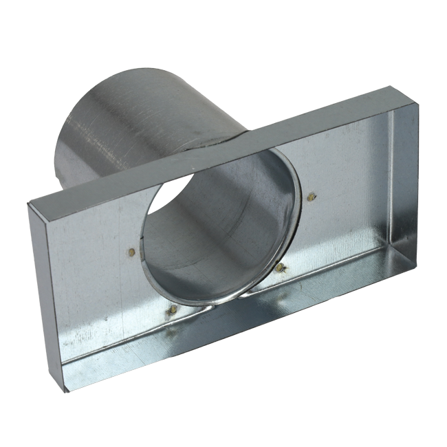 Lock 220x80 mm med anslutning diameter 80 mm för inloppskanal