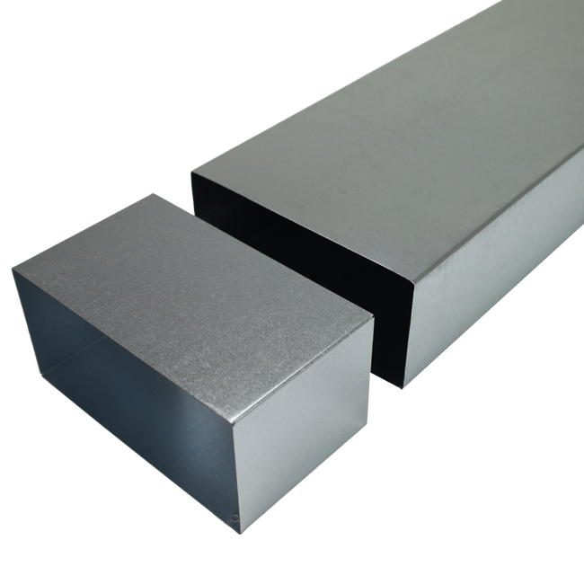 Koppling 220x80 mm för kanalisation