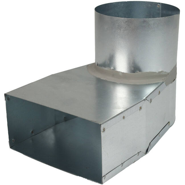 Lepe hörnstycke 220x80 mm till diameter 125 mm