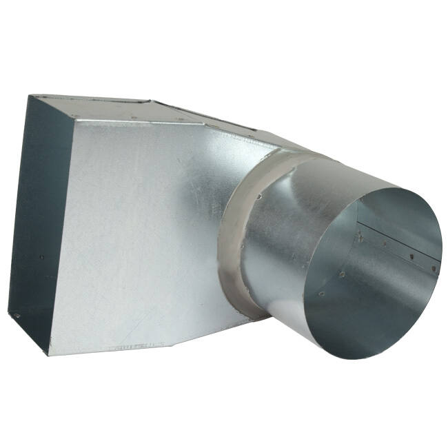 Lepe hörnstycke 220x80 mm till diameter 125 mm