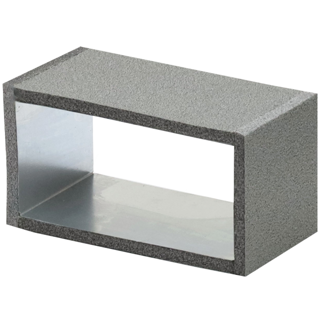 Thermoduct kopplingsstycke, 220x80 mm, L=100 mm
