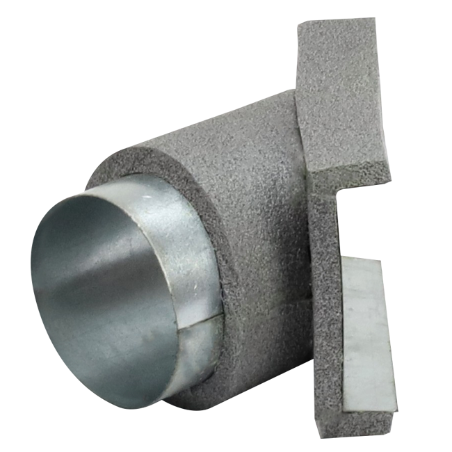 Thermoduct 45 grader förbindningsstycke / hylsa 80 mm