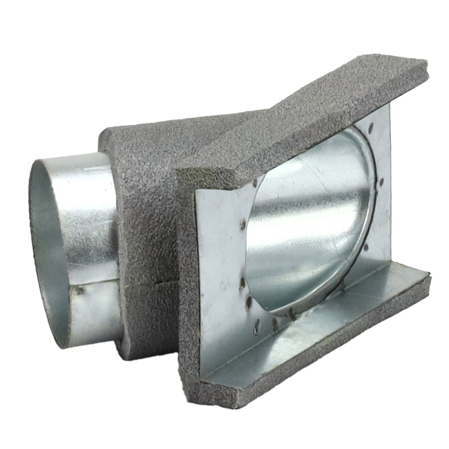 Thermoduct 45 grader förbindningsstycke / hylsa 80 mm