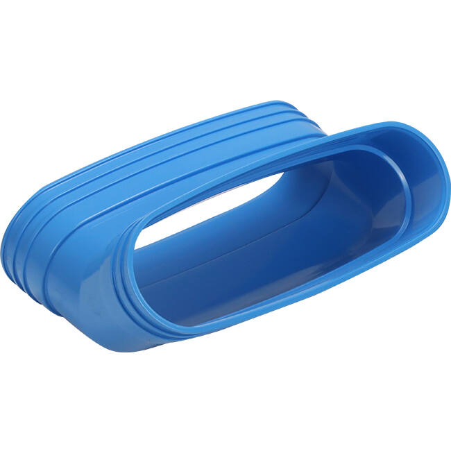 Wavin Ventiza Böj 45 grader PVC oval 235x80 mm vertikalt M/M