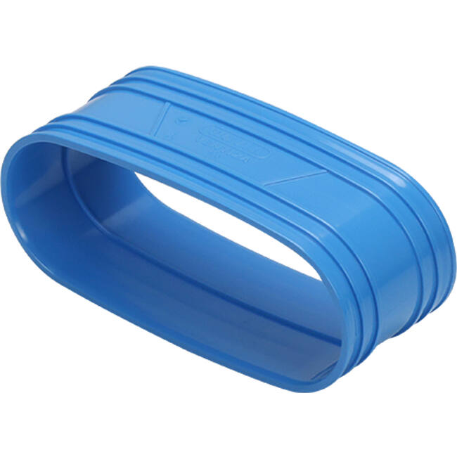 Wavin Ventiza Överskjutningsmuff PVC oval 235x80 mm M/M