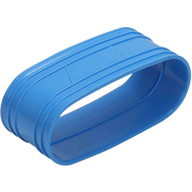 Wavin Ventiza Överskjutningsmuff PVC oval 235x80 mm M/M