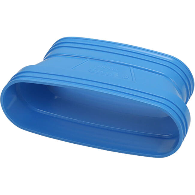 Wavin Ventiza Övergång PVC oval 235x80 mm till 195x80 mm M/M
