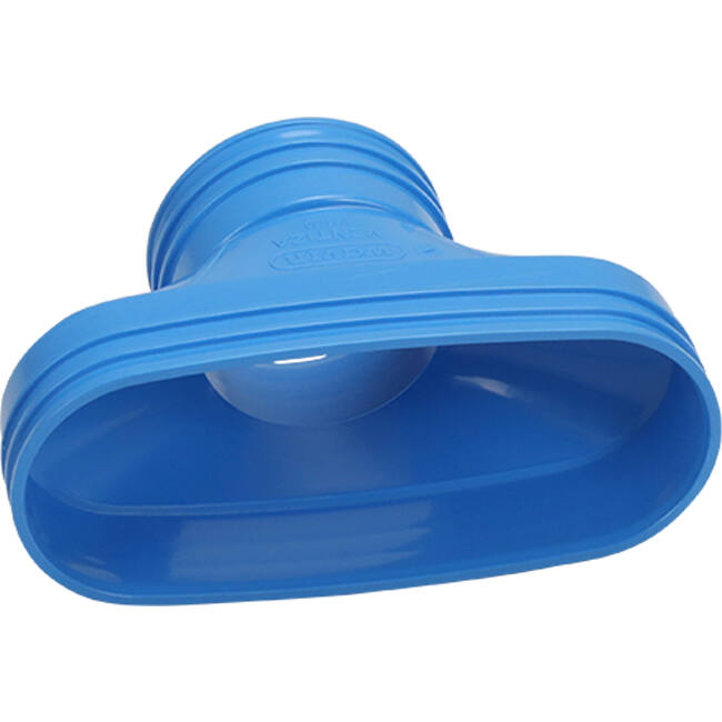 Wavin Ventiza Övergång PVC oval 195x80 mm till 80 mm M/M