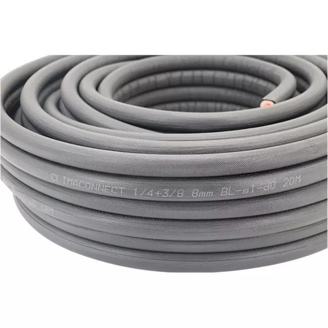 ClimaConnect Duo isolerat kylrör 1/4-3/8 rulle 20 meter
