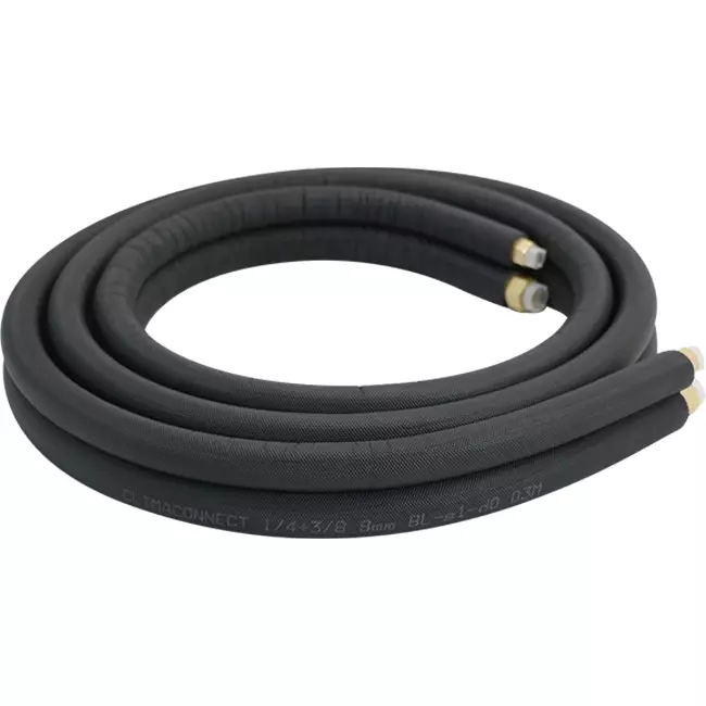 ClimaConnect kylslangssats med flänsade kopplingar  1/4–3/8, längd 3 meter