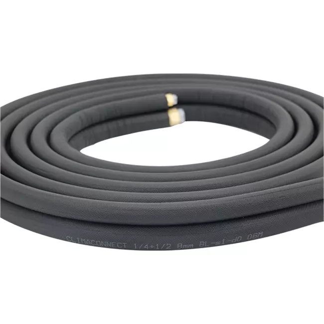 ClimaConnect kylslangssats med flänsade kopplingar  1/4–1/2, längd 6 meter