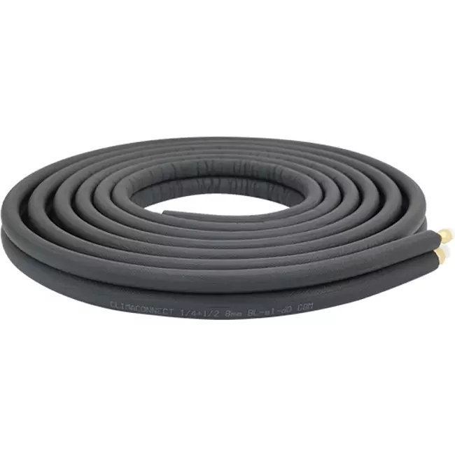 ClimaConnect kylslangssats med flänsade kopplingar  1/4–1/2, längd 8 meter