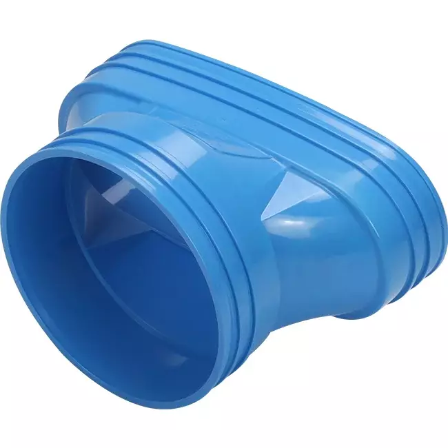 Wavin Ventiza Övergång PVC oval 235x80 mm till 160 mm M/M