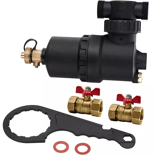 Magnetiskt filter (smutsavskiljare) för värmepump 1''