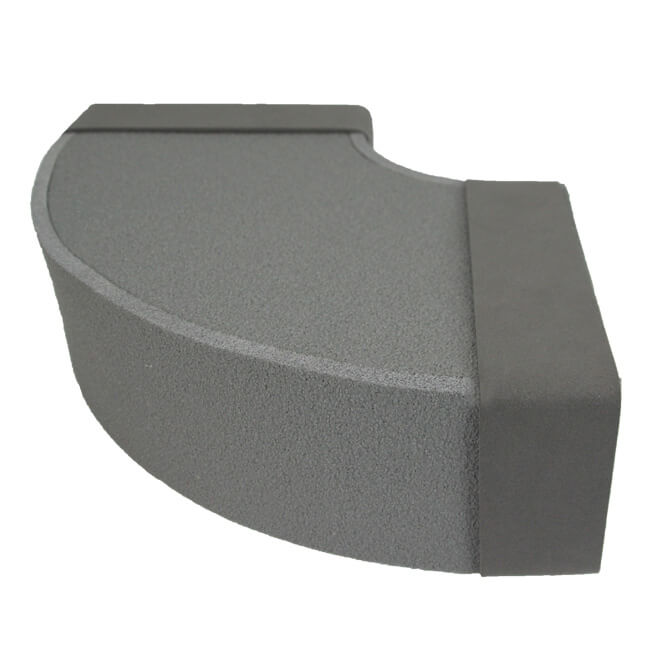 Thermoduct böj 90 grader 170x80 horisontell för kanalisation