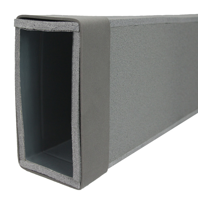 Thermoduct galvaniserade rektangulära ventilationskanaler 300x80 mm L=1500 mm
