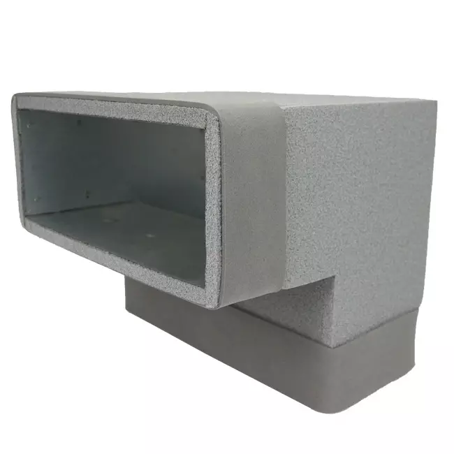 Thermoduct böj 90 grader 170x80 vertikal för kanalisation