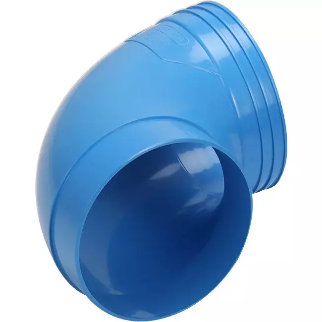 Wavin Ventiza 90 grader böj PVC rund 160 mm M/S