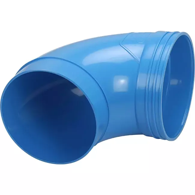 Wavin Ventiza 90 grader böj PVC rund 160 mm M/S