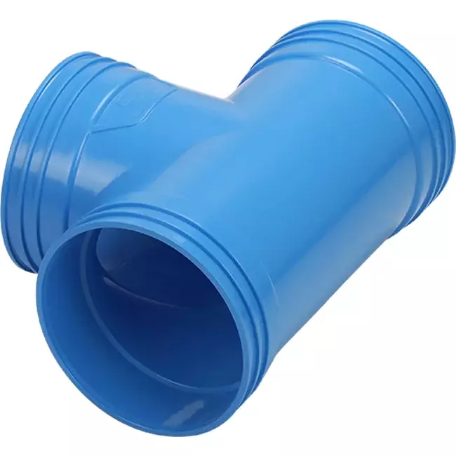 Wavin Ventiza T-stycke 90 grader PVC runt 160 mm M/M/M
