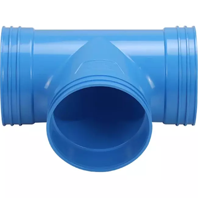 Wavin Ventiza T-stycke 90 grader PVC runt 160 mm M/M/M
