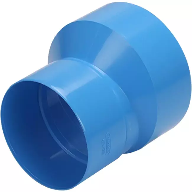 Wavin Ventiza övergång PVC rund 160 mm till 125 mm excentrisk S/M