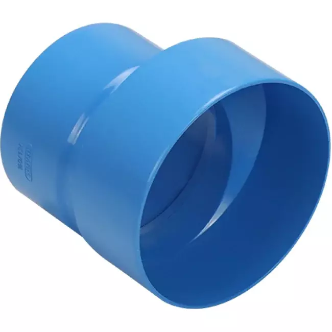 Wavin Ventiza övergång PVC rund 160 mm till 125 mm excentrisk S/M