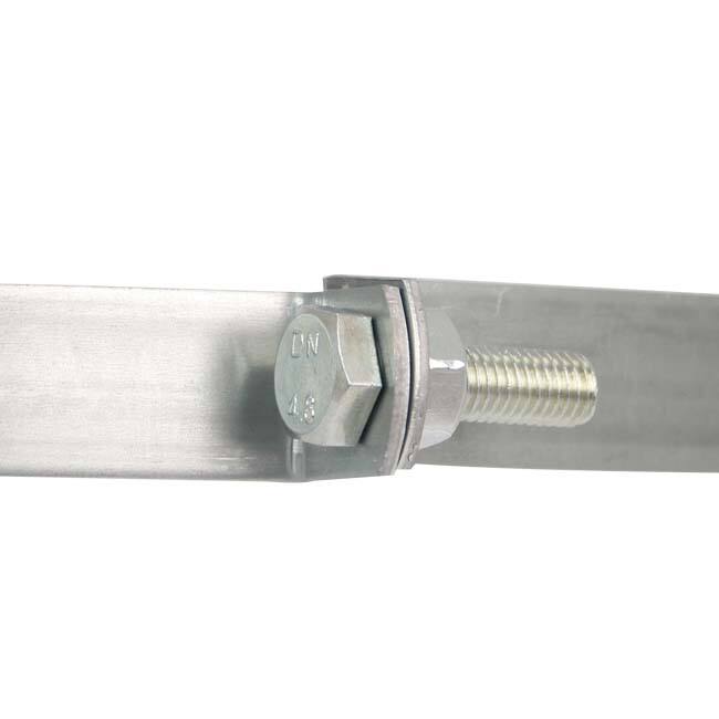 Metallkonsol 400 mm utan gummi - PCWOR400