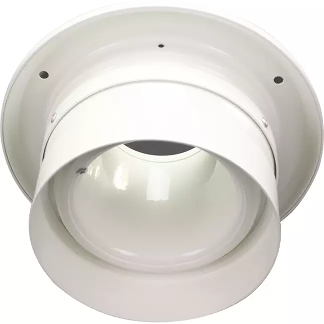 Jetspridare 250mm Vägg- och takmontering RAL 9010