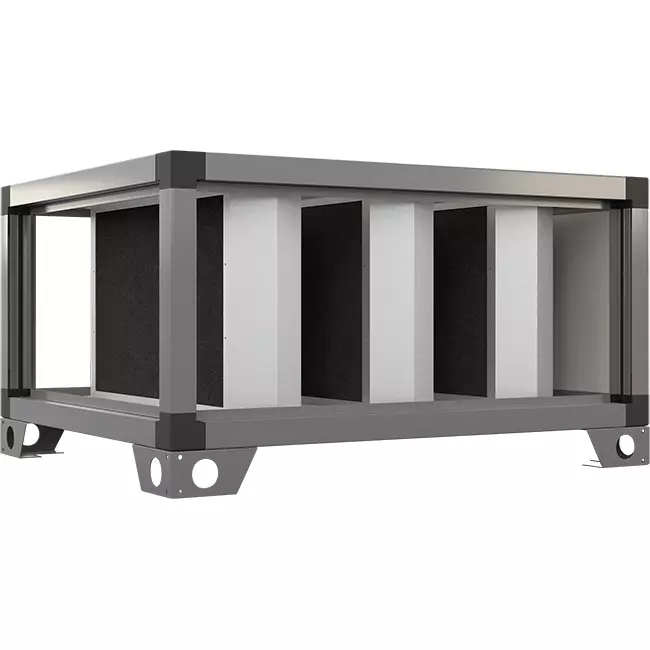 Maxivent ljuddämpare 600 mm för MR4565 horisontell - SL1
