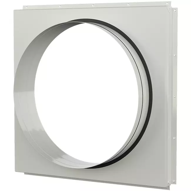 Maxivent rund anslutning för M4512 horisontell/låg profil - RC