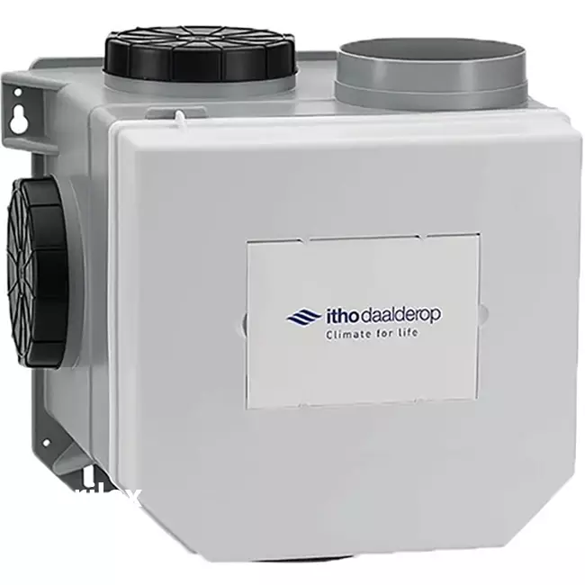 Itho Daalderop CVE-S ECO Optima Inside High Performance HP 415 m³/h + fuktsensor + CO2-sensor - perilexkontakt