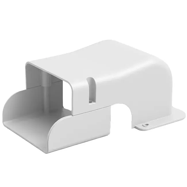 ClimaConnect vägglock för monteringskanal 100 mm - RAL 9010